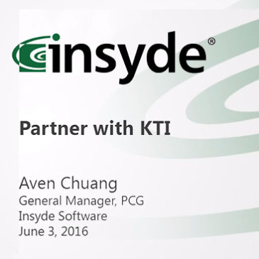 Insyde partner with KingTiger – press conference June 03, 2016